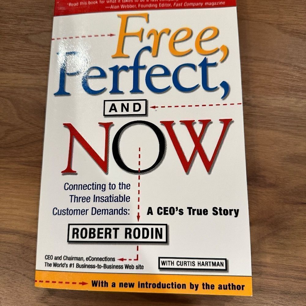 Book, Free, Perfect and Now, a CEO's True Story - Picture 5 of 5